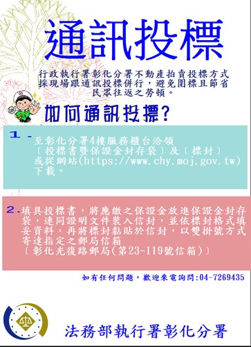 通訊投標海報簡介說明